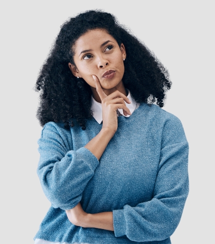 Jeune femme qui se demande à quoi sert l'apprentissage anticipé de la conduite