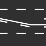 Marquage au sol ligne de dissuasion avant ligne continue – Apprentissage du code de la route en ligne CER